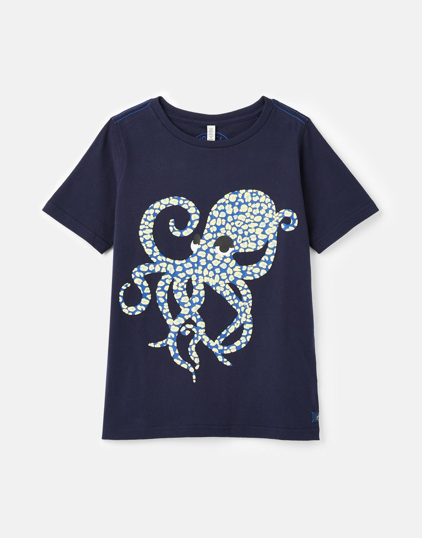 Navy Octopus Short Sleeve Tee