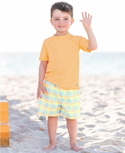 Melon Short Sleeve Rash Guard