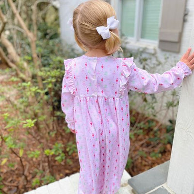 Harper Knit Long Bubble- Nutcracker